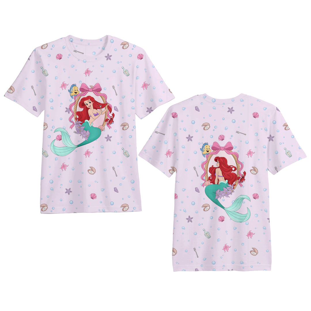 Bamboo BUBBLES &amp; BESTIES GRAPHIC ADULT TEE SHIRT