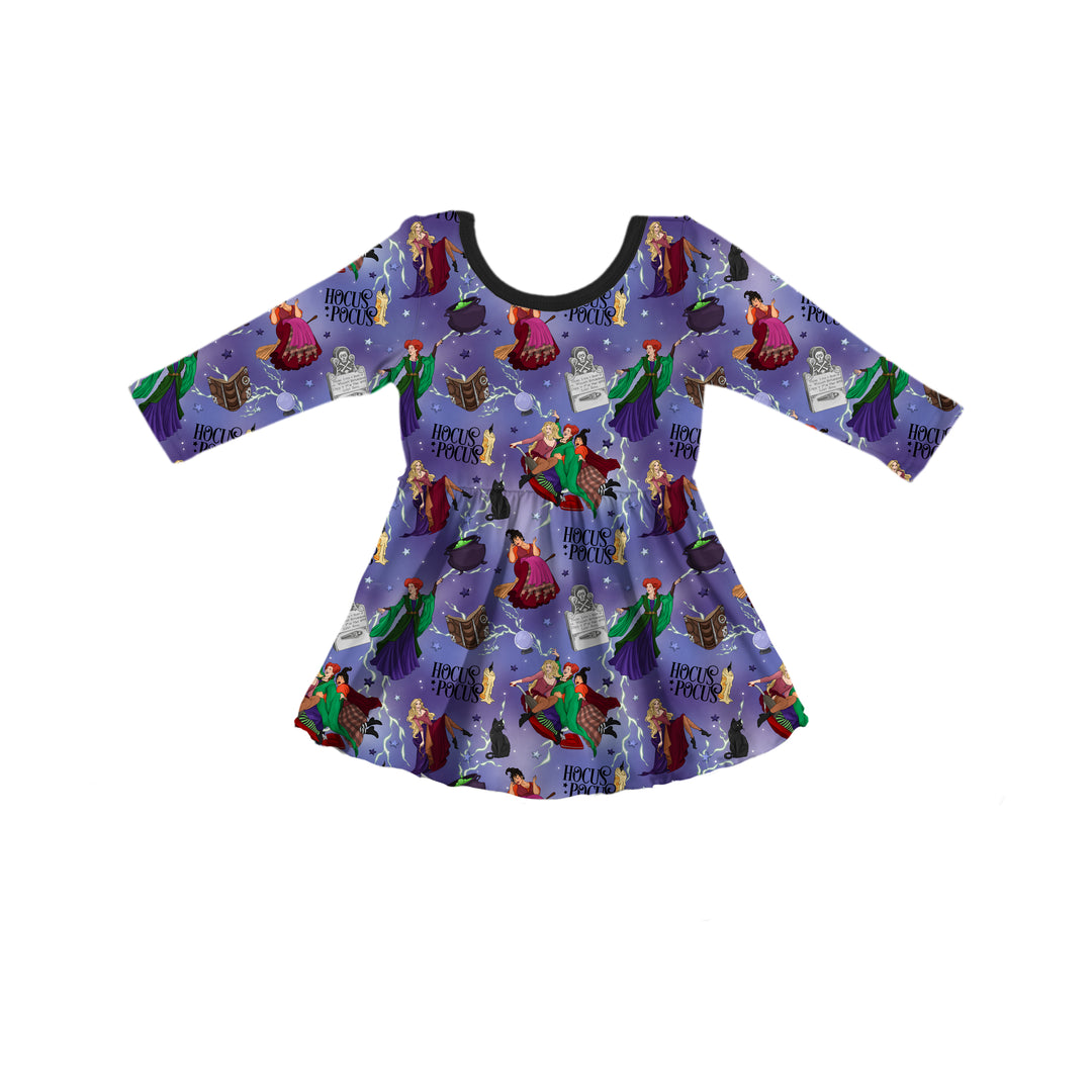 Bamboo WITCHING HOUR LONG SLEEVE PEPLUM TOP