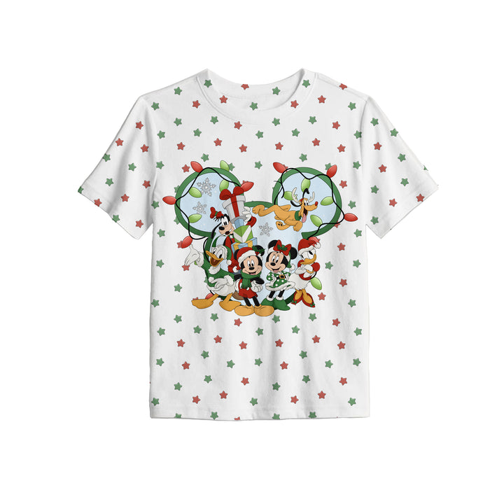 Bamboo MERRY MAGIC ON MAIN KIDS GRAPHIC TEE