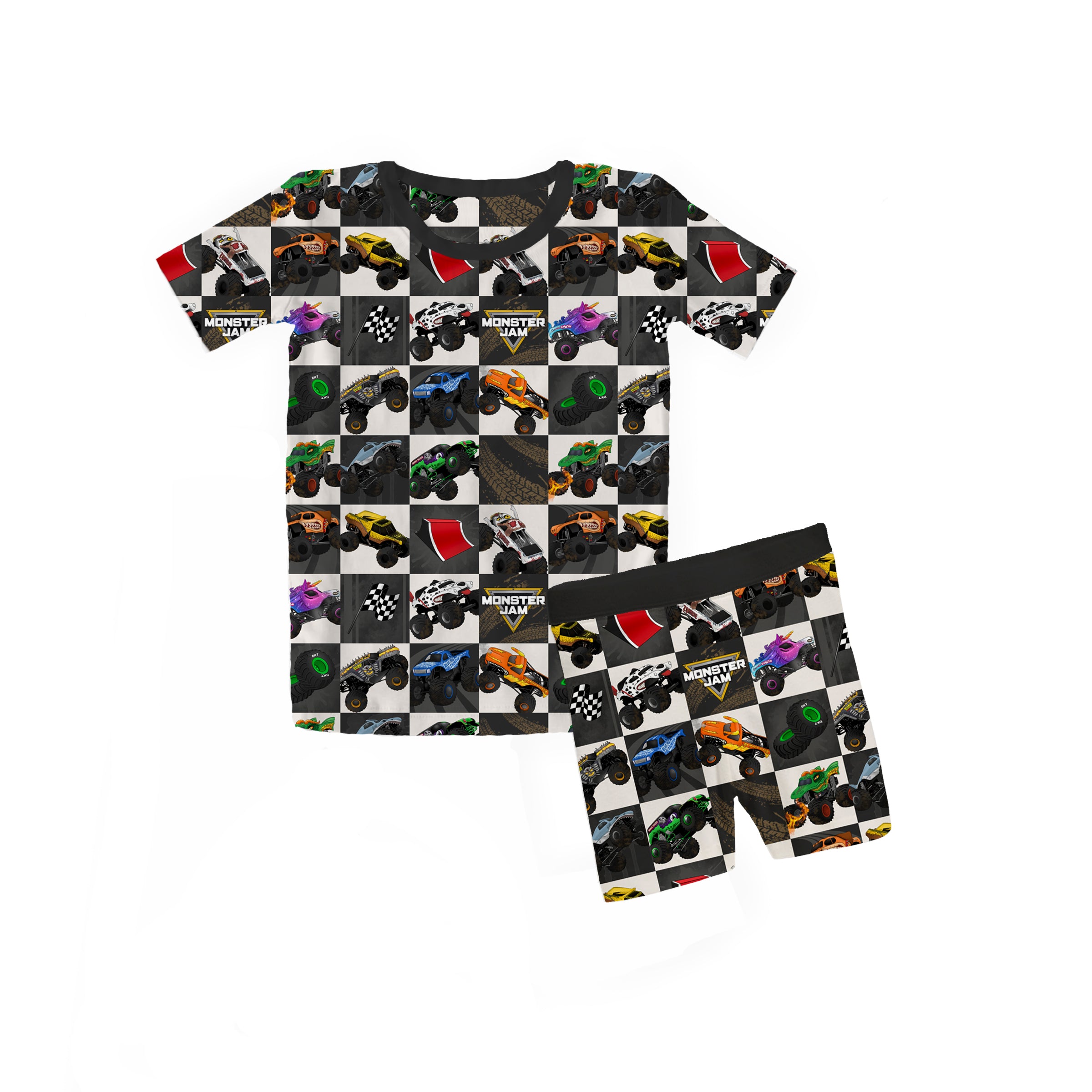 PREORDER Bamboo WHEELIE BIG ENERGY Two Piece SHORT SLEEVE/SHORT Set Ship Date OCTOBER 2026