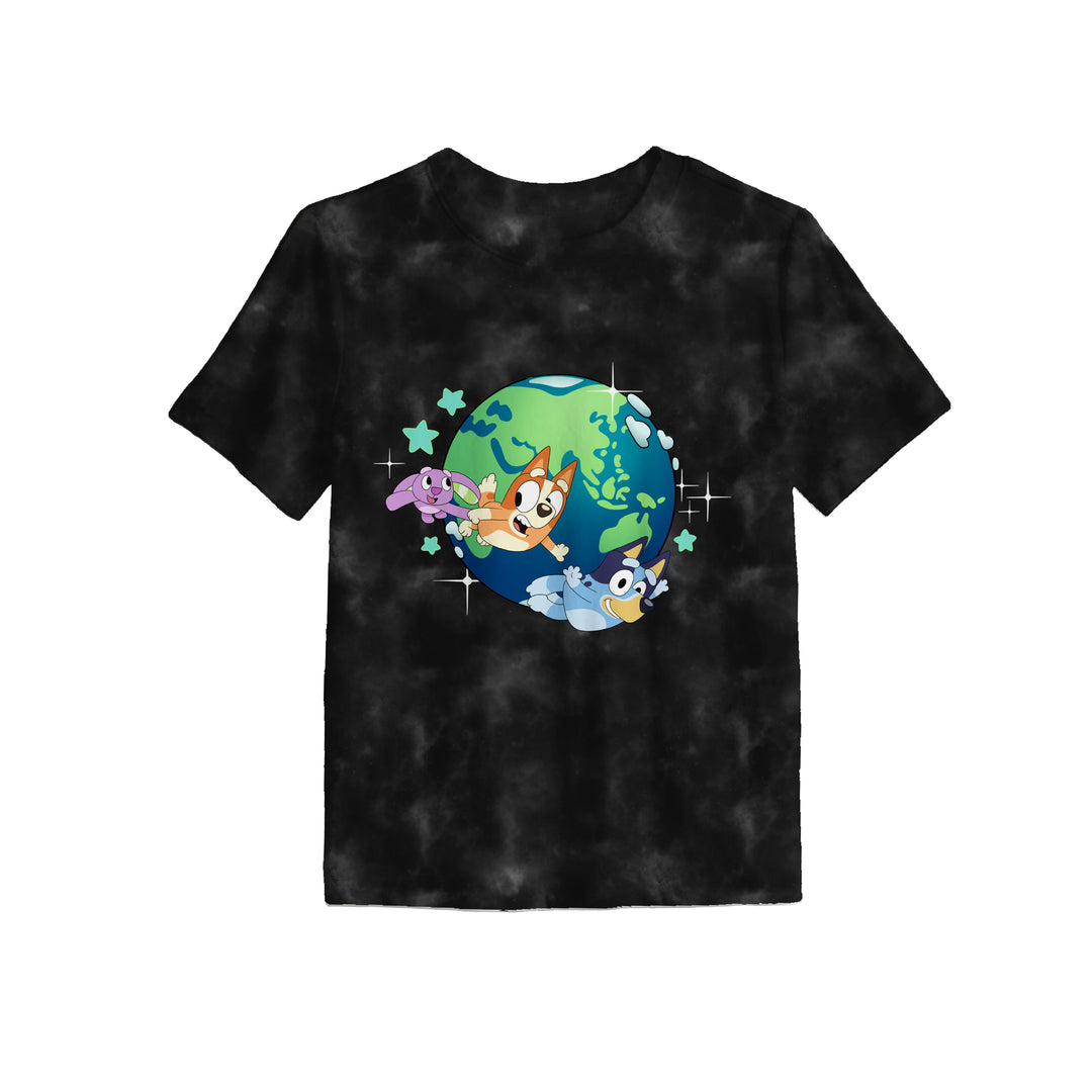 Bamboo SPACETIME SNOOZES KIDS GRAPHIC TEE