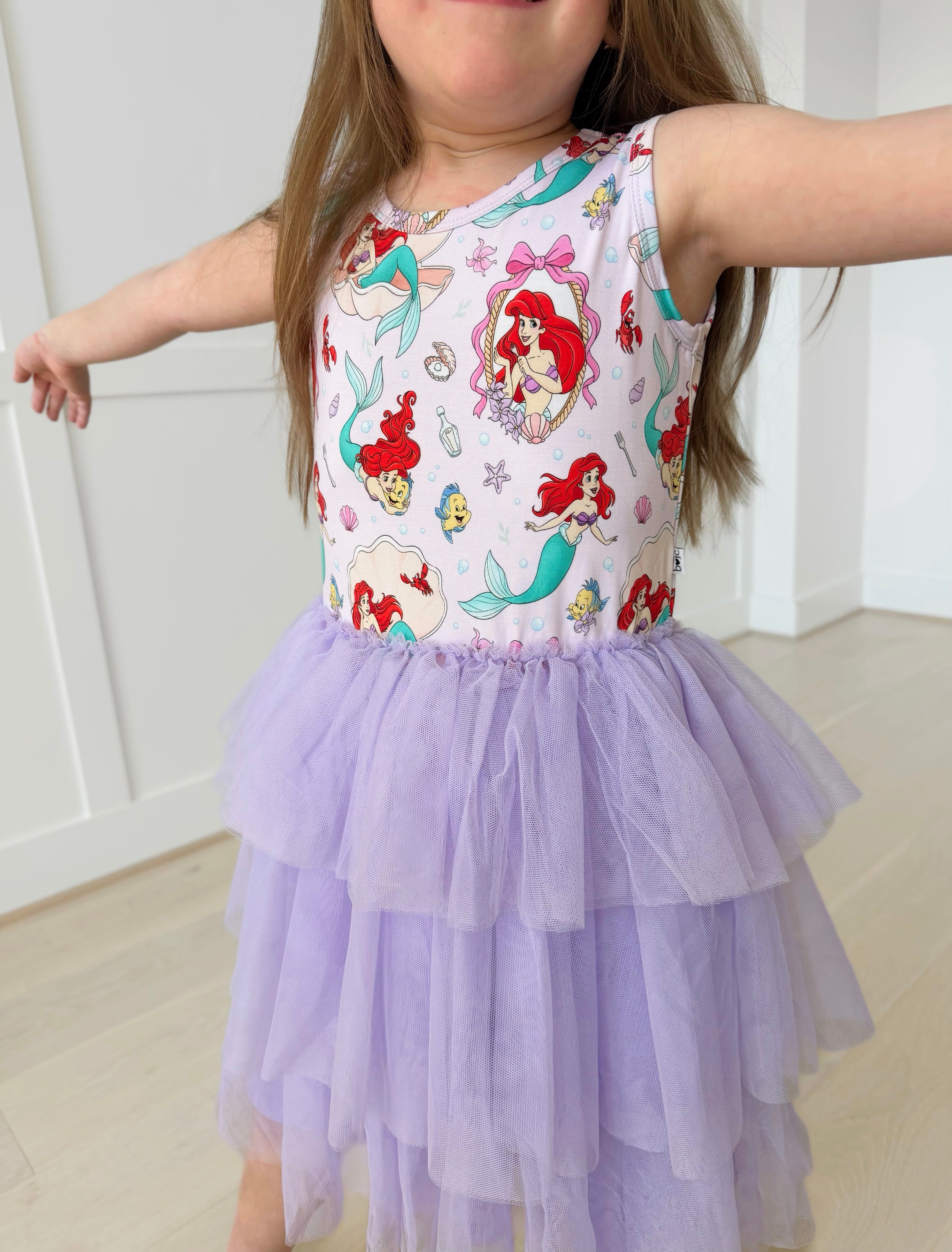Bamboo BUBBLES & BESTIES TANK TULLE Twirl Dress