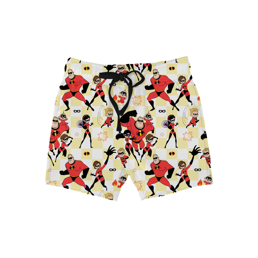 Bamboo COTTON SPANDEX HERO HUSTLE Relaxed Shorts