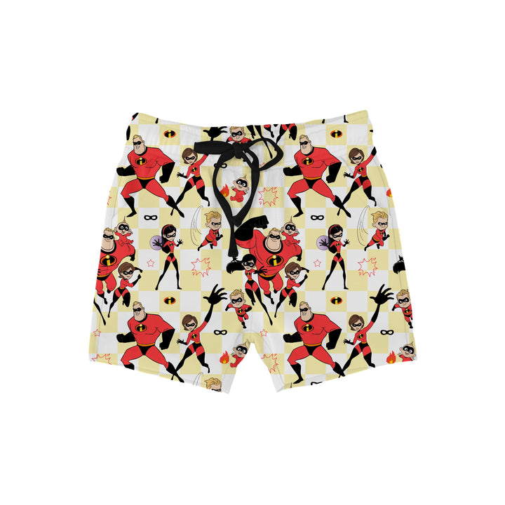 Bamboo COTTON SPANDEX HERO HUSTLE Relaxed Shorts