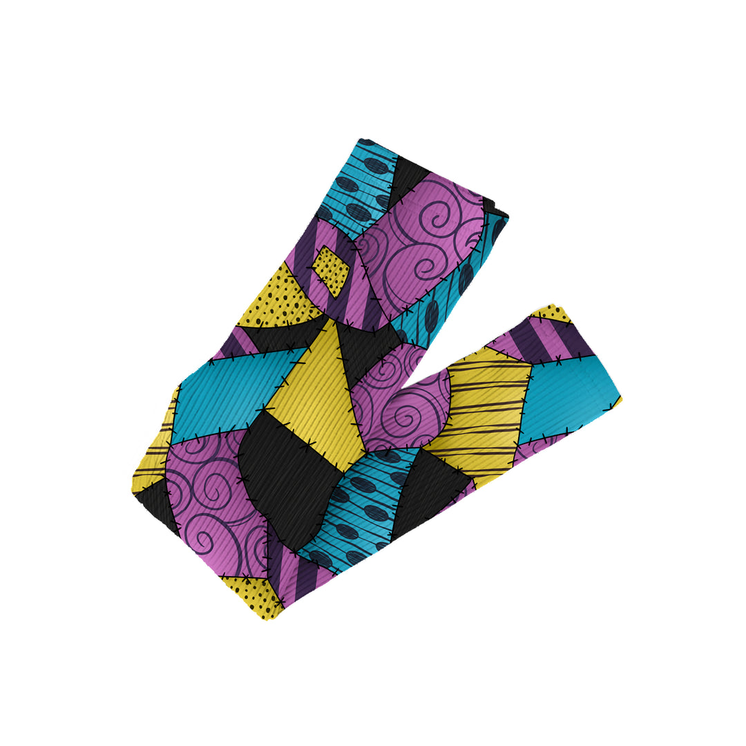 Bamboo CHAOS BEFORE CHRISTMAS (SALLY) RIBBED LEGGINGS