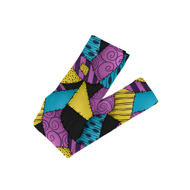 Bamboo CHAOS BEFORE CHRISTMAS (SALLY) RIBBED LEGGINGS