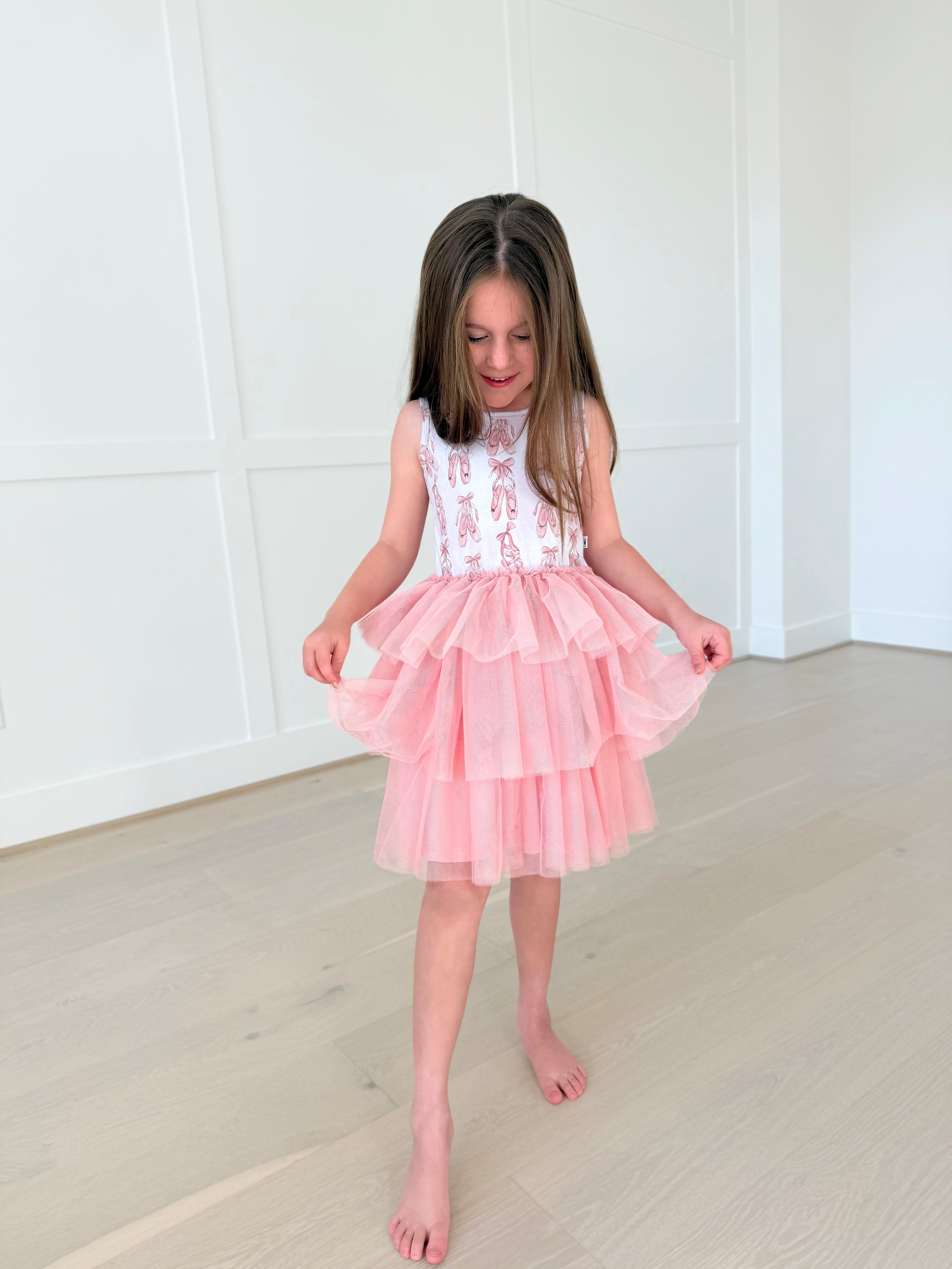 Bamboo TINY DANCER TANK TULLE Twirl Dress