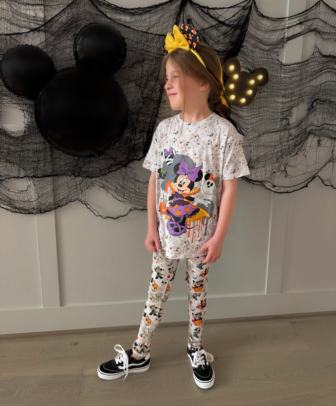 Bamboo MIDNIGHT ON MAIN KIDS GRAPHIC TEE (GIRL- FRONT &amp; BACK)