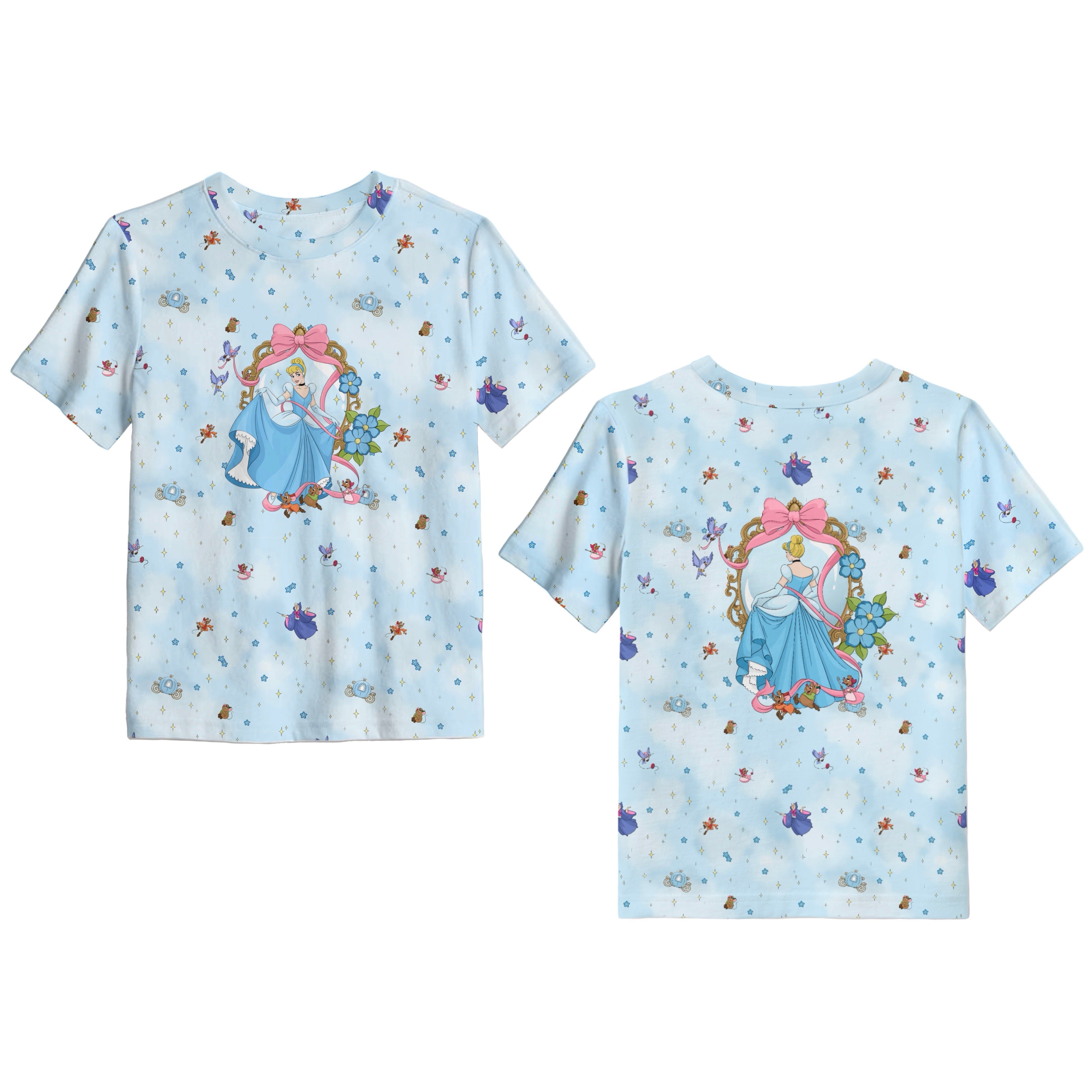 Bamboo RAGS TO ROYALTY KIDS GRAPHIC FRONT & BACK TEE