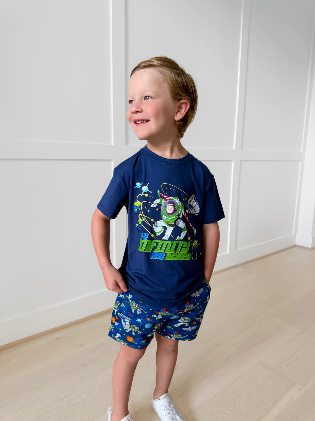 Bamboo STAR COMMAND KIDS GRAPHIC TEE