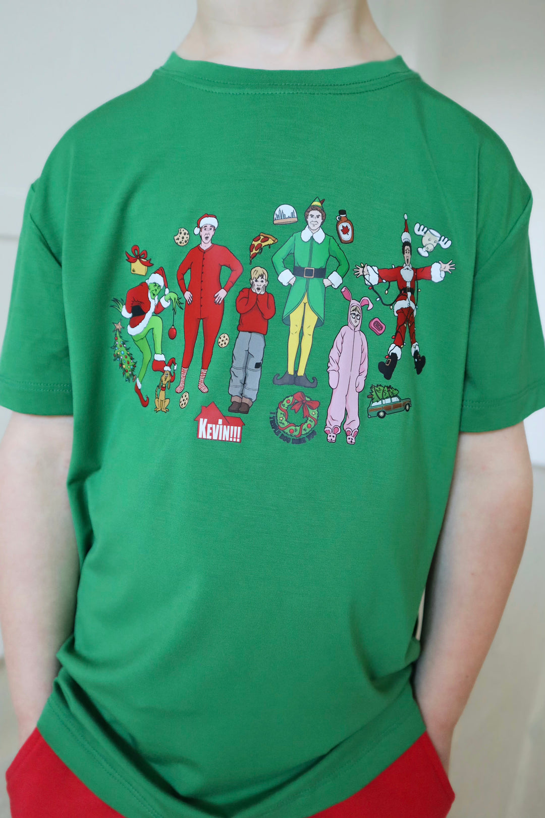 Bamboo HOLIDAY CLASSIC CHAOS KIDS GRAPHIC TEE (FRONT &amp; BACK)