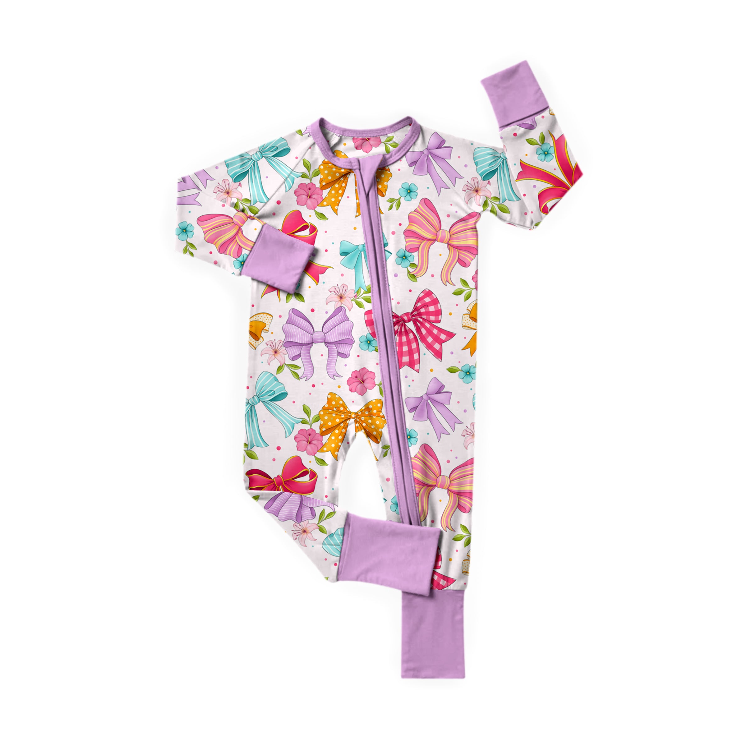 Bamboo BLOOMS & BOWS Zippy