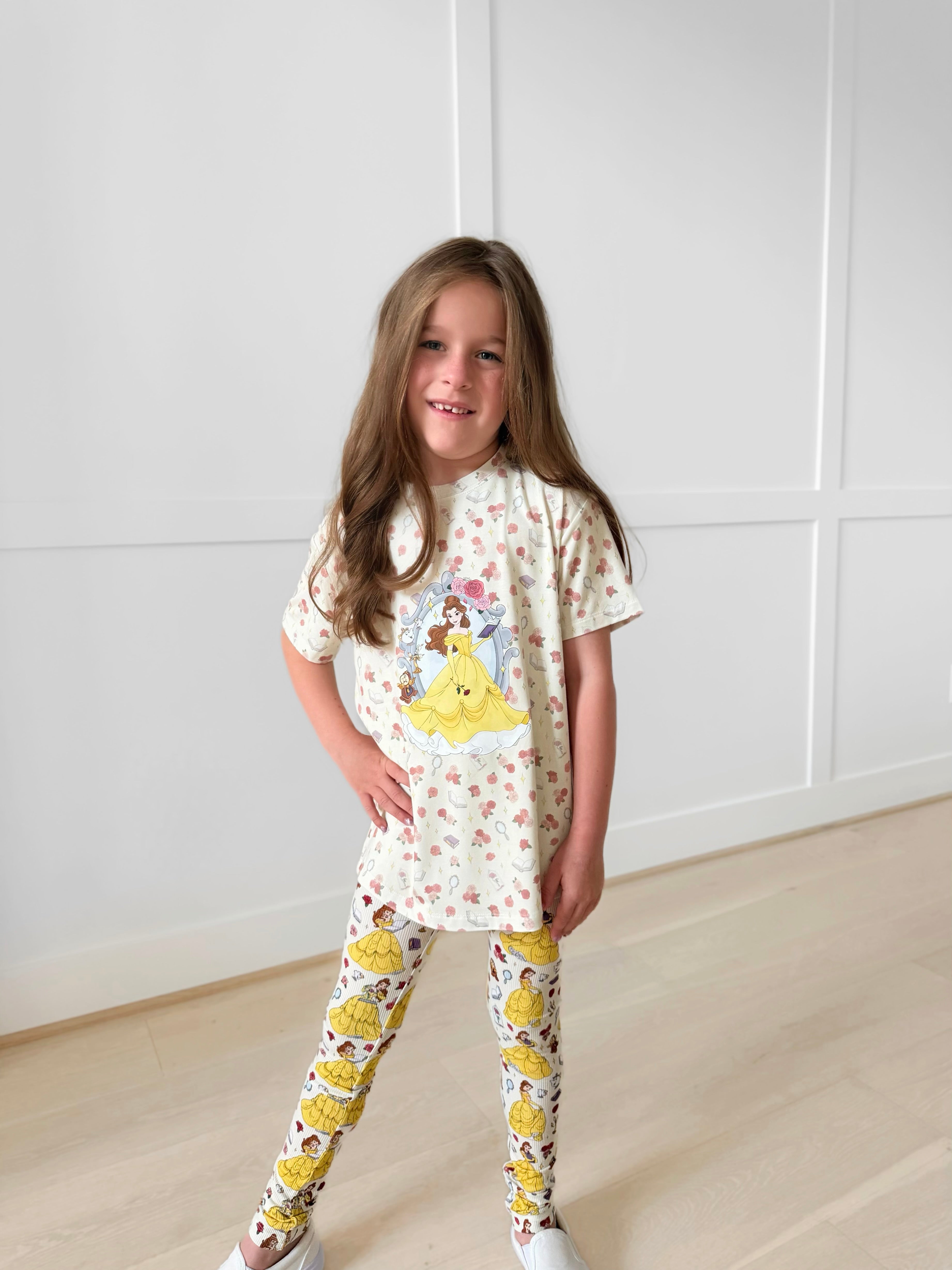 Bamboo BE OUR GUEST KIDS GRAPHIC FRONT & BACK TEE