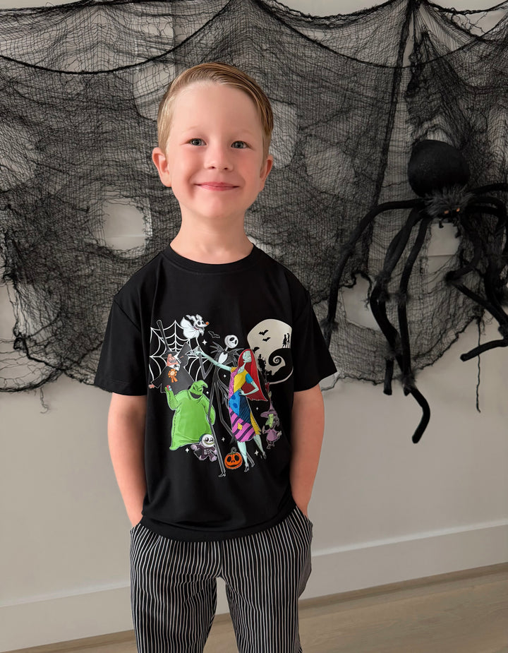 Bamboo CHAOS BEFORE CHRISTMAS KIDS GRAPHIC TEE