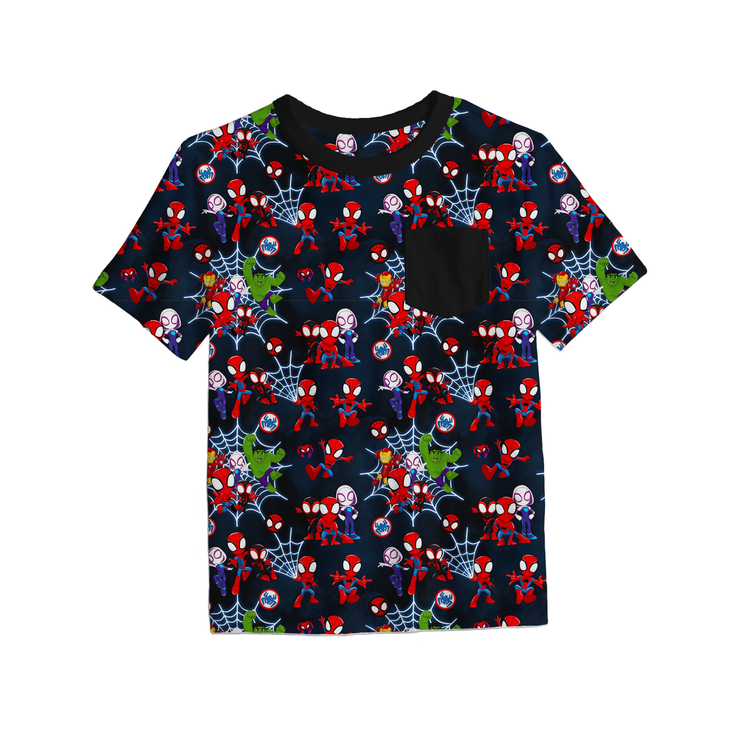 Bamboo SWINGING & SPINNING KIDS POCKET TEE
