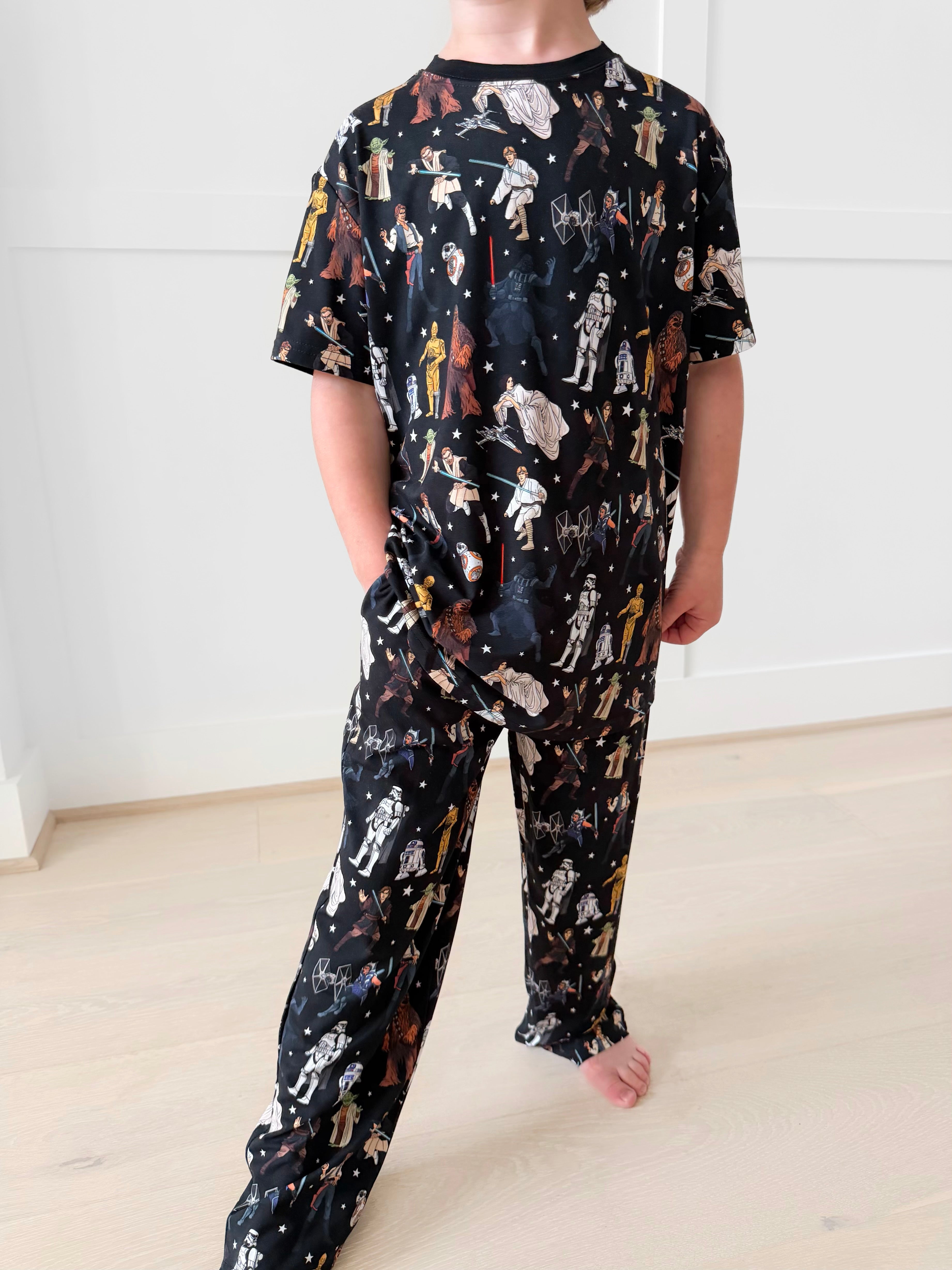 Bamboo GALAXY FAR FAR AWAY RELAXED TEE/PANT SET