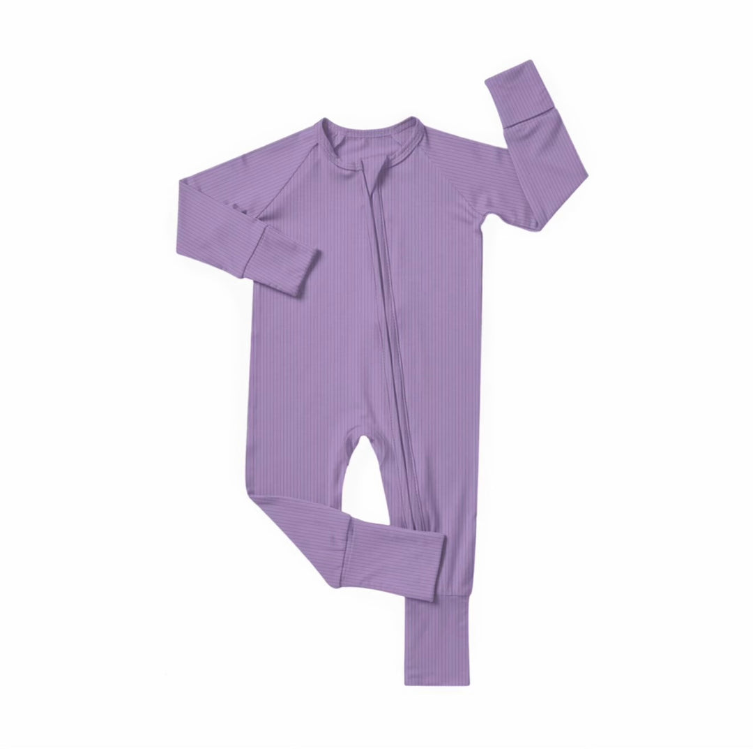 Bamboo RIBBED PURPLE POP Zippy