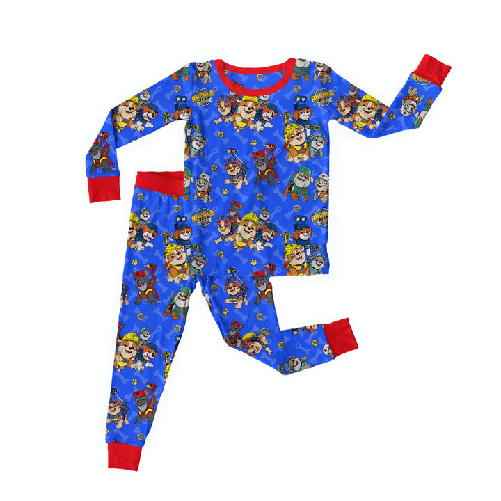 Bamboo BOW WOW BUILD Two Piece Long Sleeve/Pant Set