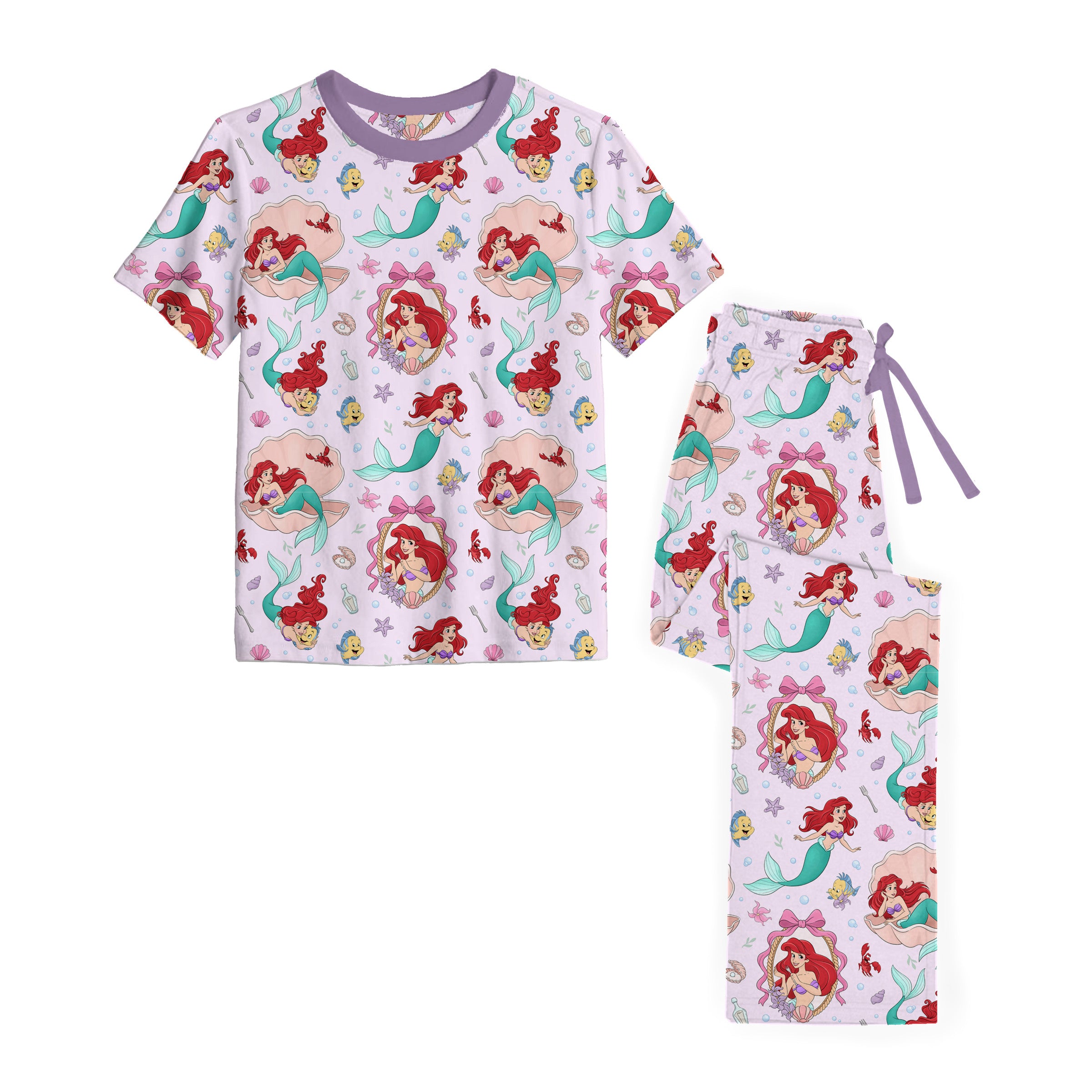 PREORDER Bamboo BUBBLES & BESTIES KIDS RELAXED PANT Set Ship Date OCTOBER 2026