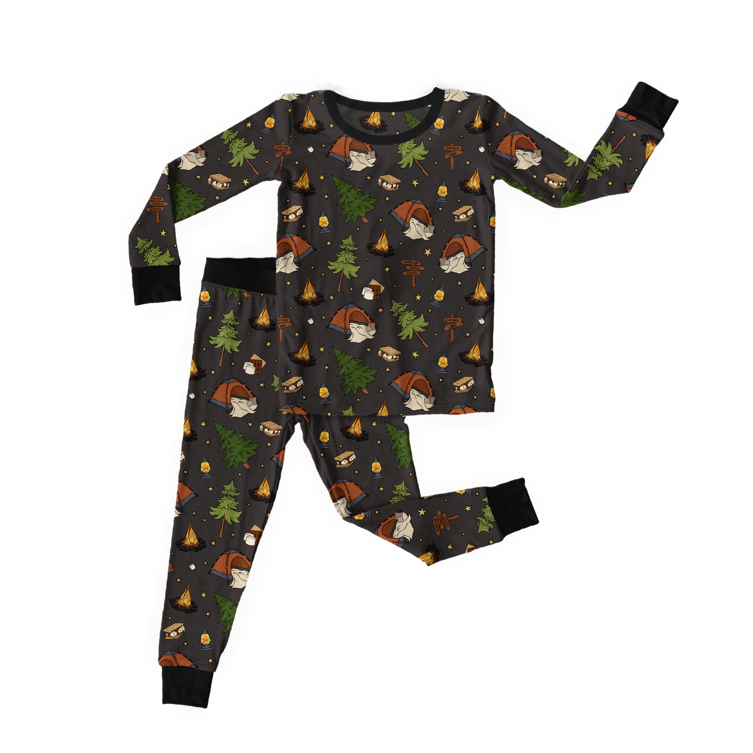 PREORDER Bamboo CAMP BOJC Two Piece Long Sleeve/Pant Set Ship Date AUGUST 2025