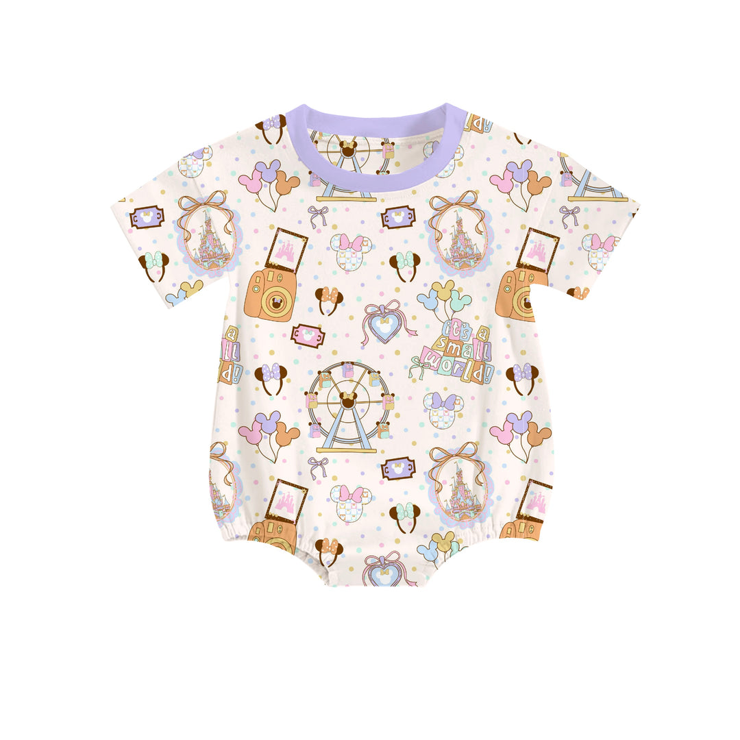 Bamboo DREAMY PARK DAYS RELAXED ROMPER (BUBBLE)