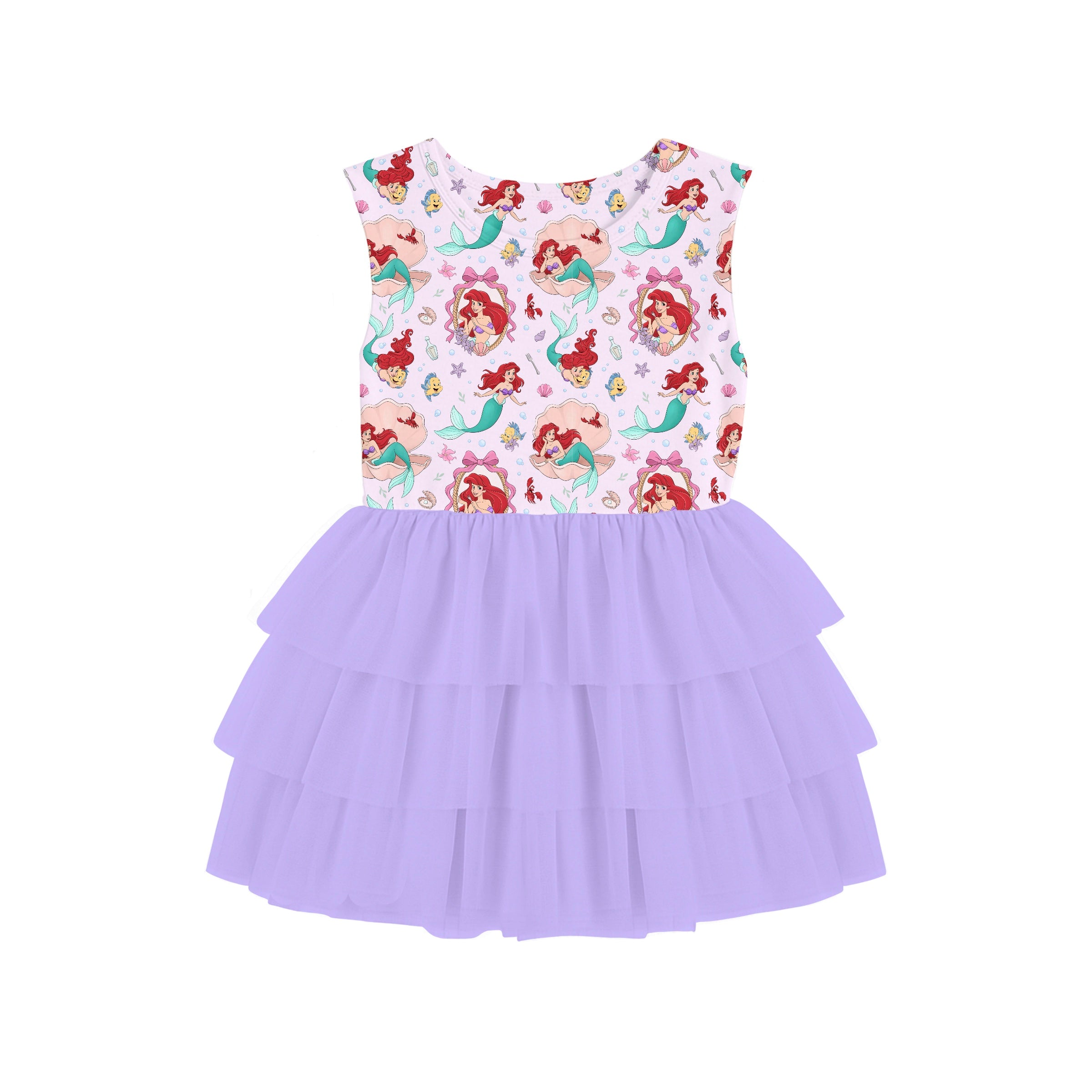 Bamboo BUBBLES & BESTIES TANK TULLE Twirl Dress