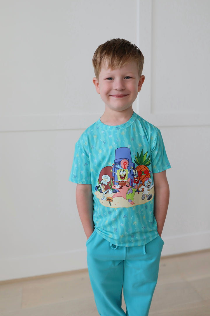 Bamboo JELLYFISH JAM KIDS GRAPHIC TEE