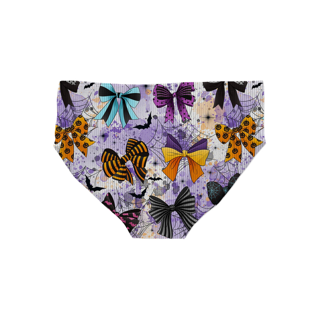 BAMBOO RIBBED BOO-TIFUL BOWS GIRLS UNDERWEAR
