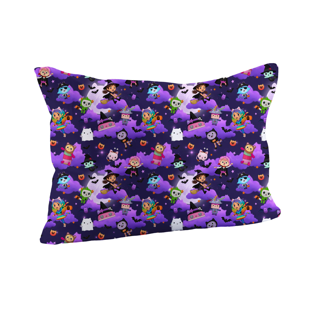 Bamboo HAPPY CAT-O-WEEN pillow case