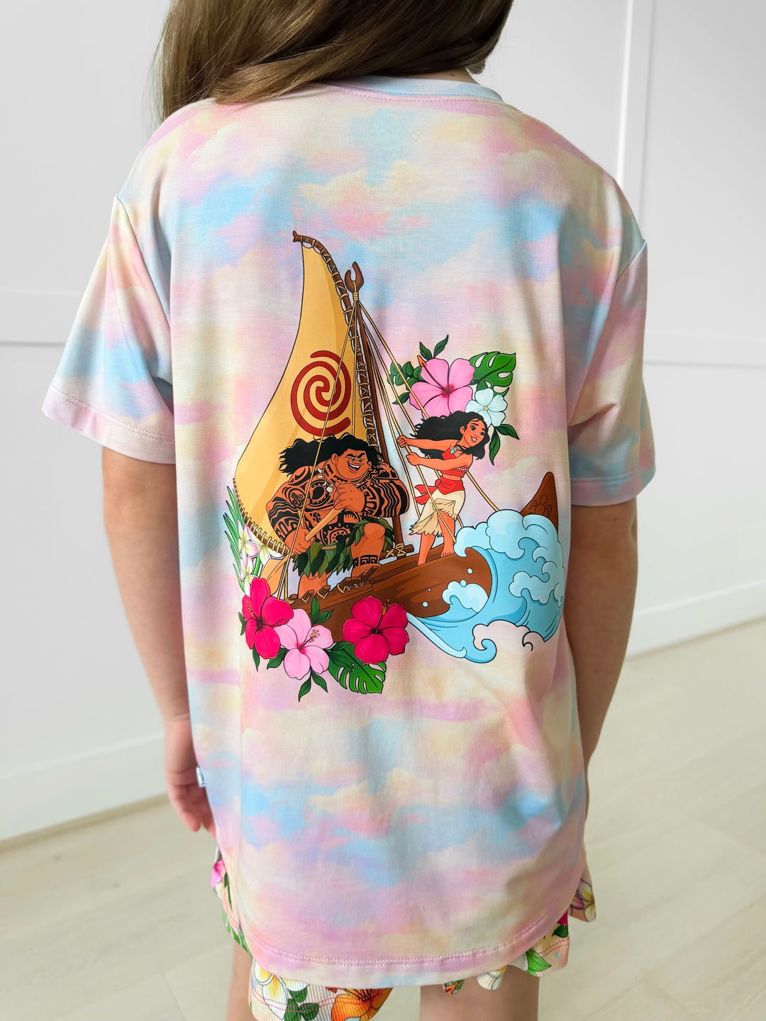 Bamboo BEYOND THE REEF KIDS GRAPHIC FRONT &amp; BACK TEE