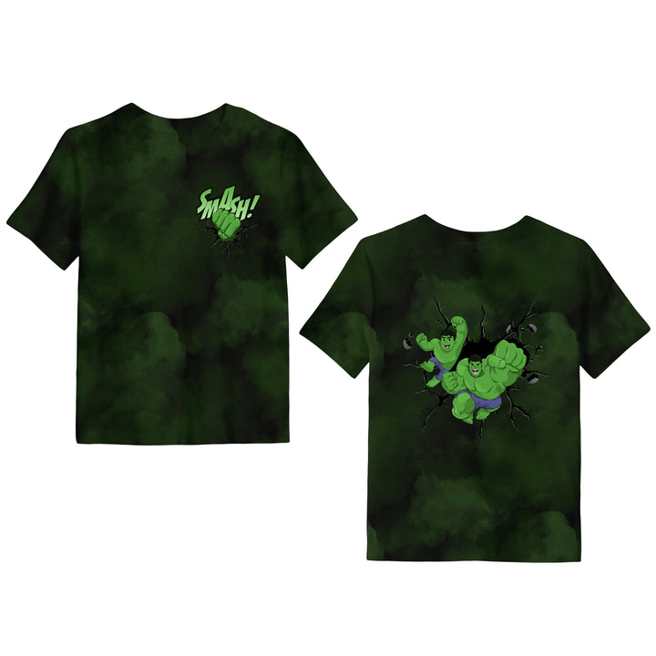 Bamboo MEGA SMASH KIDS GRAPHIC FRONT &amp; BACK TEE