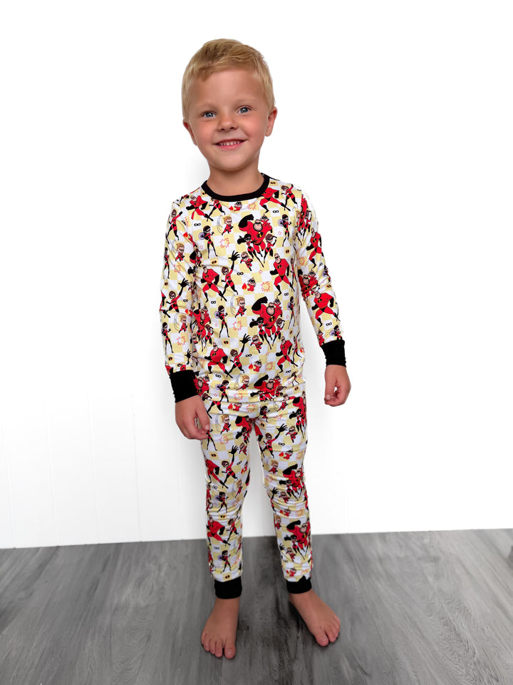 Bamboo HERO HUSTLE Two Piece Long Sleeve/Pant Set