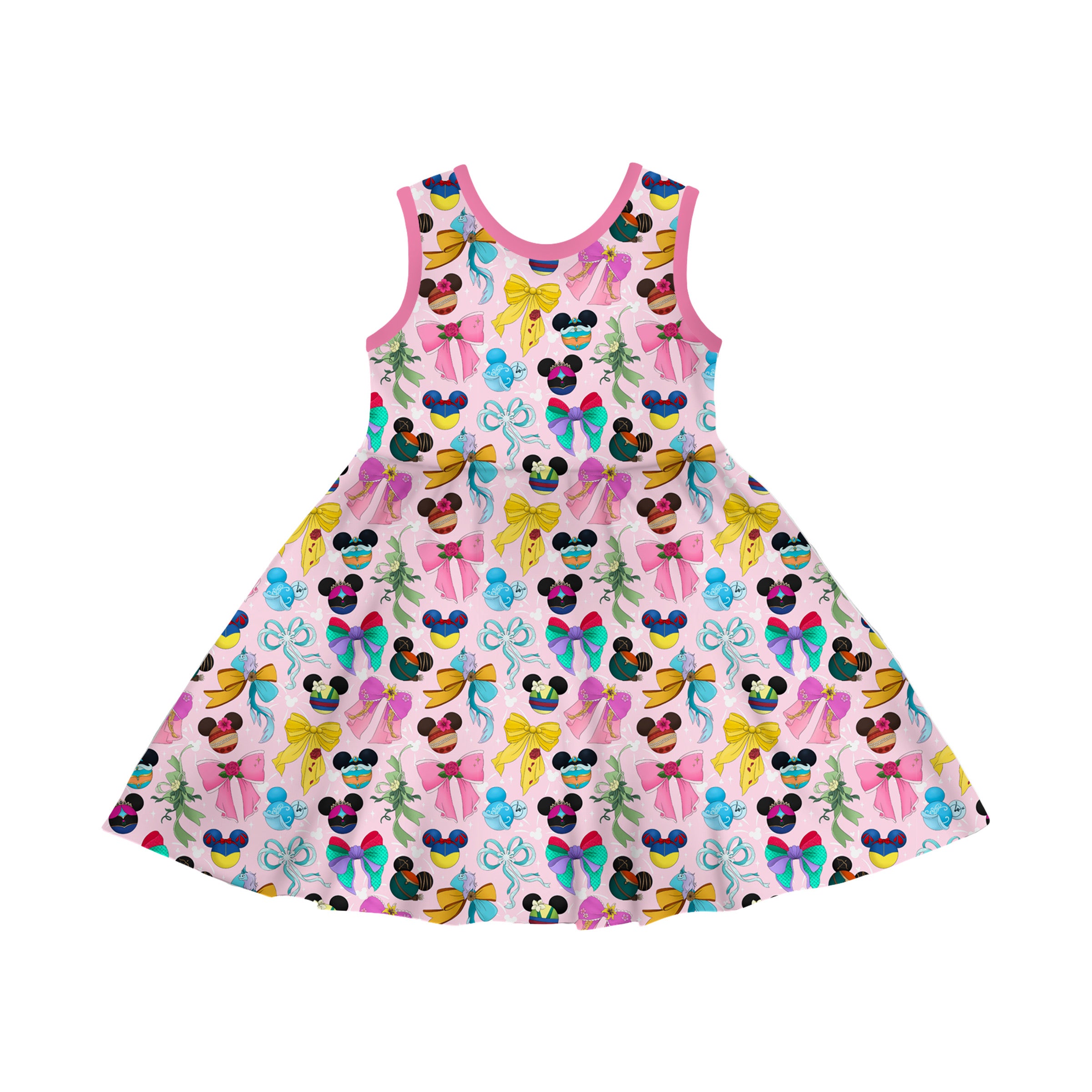 Bamboo MAGIC IN HER EARS TANK POCKET Twirl Dress