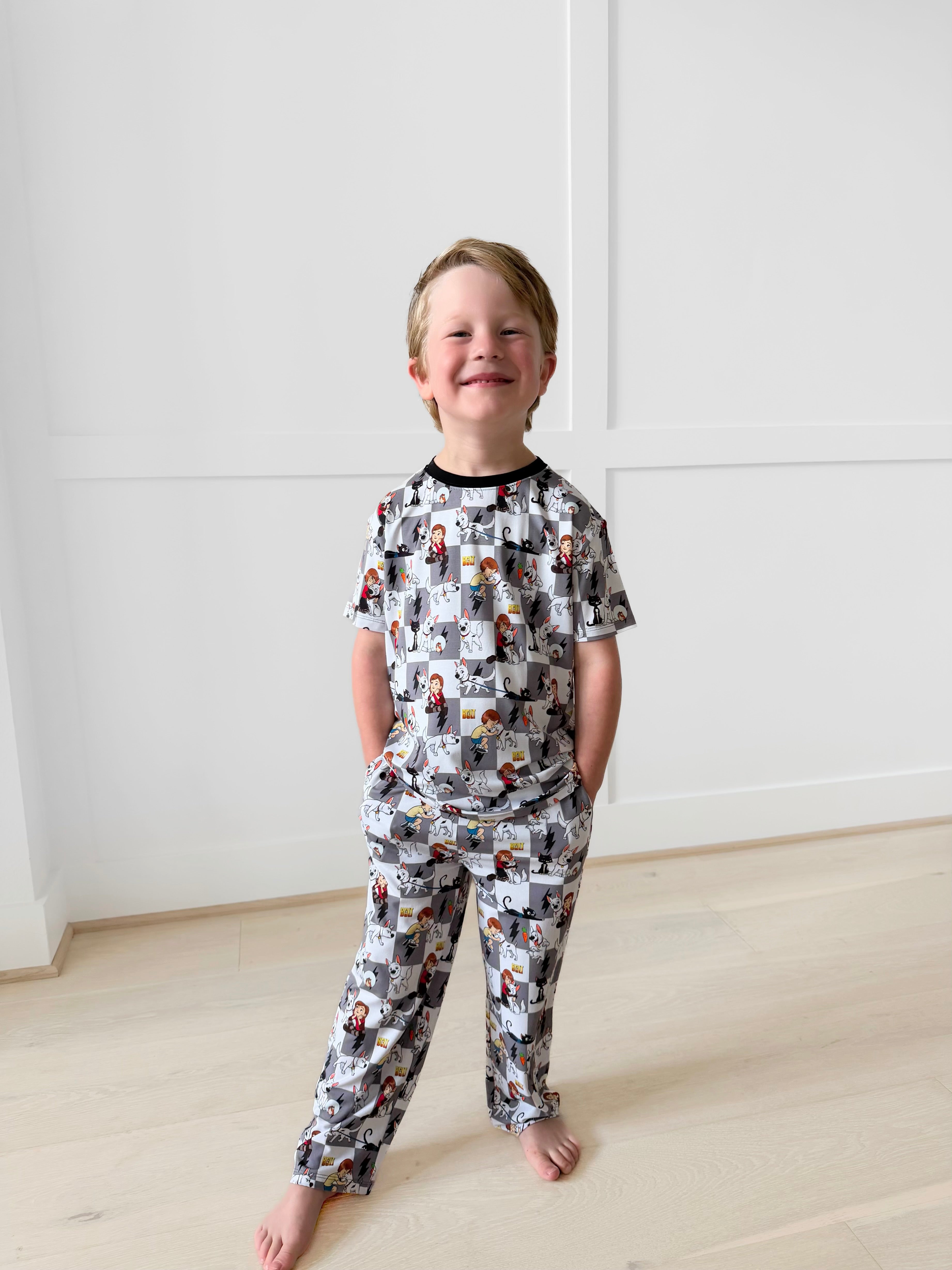 Bamboo SUPERCHARGED PUP KIDS RELAXED PANT Set