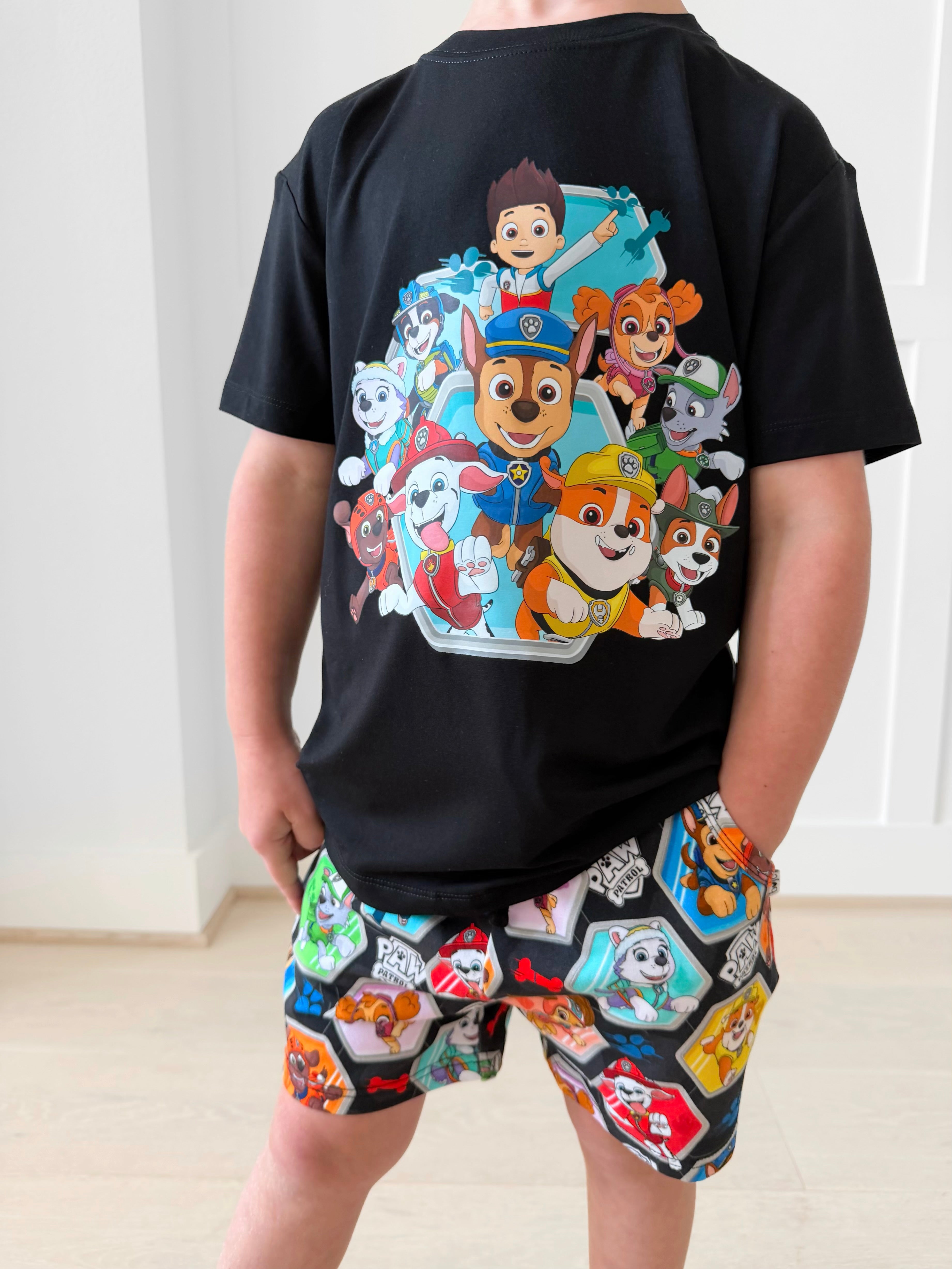 Bamboo PUPS ON PATROL KIDS GRAPHIC TEE
