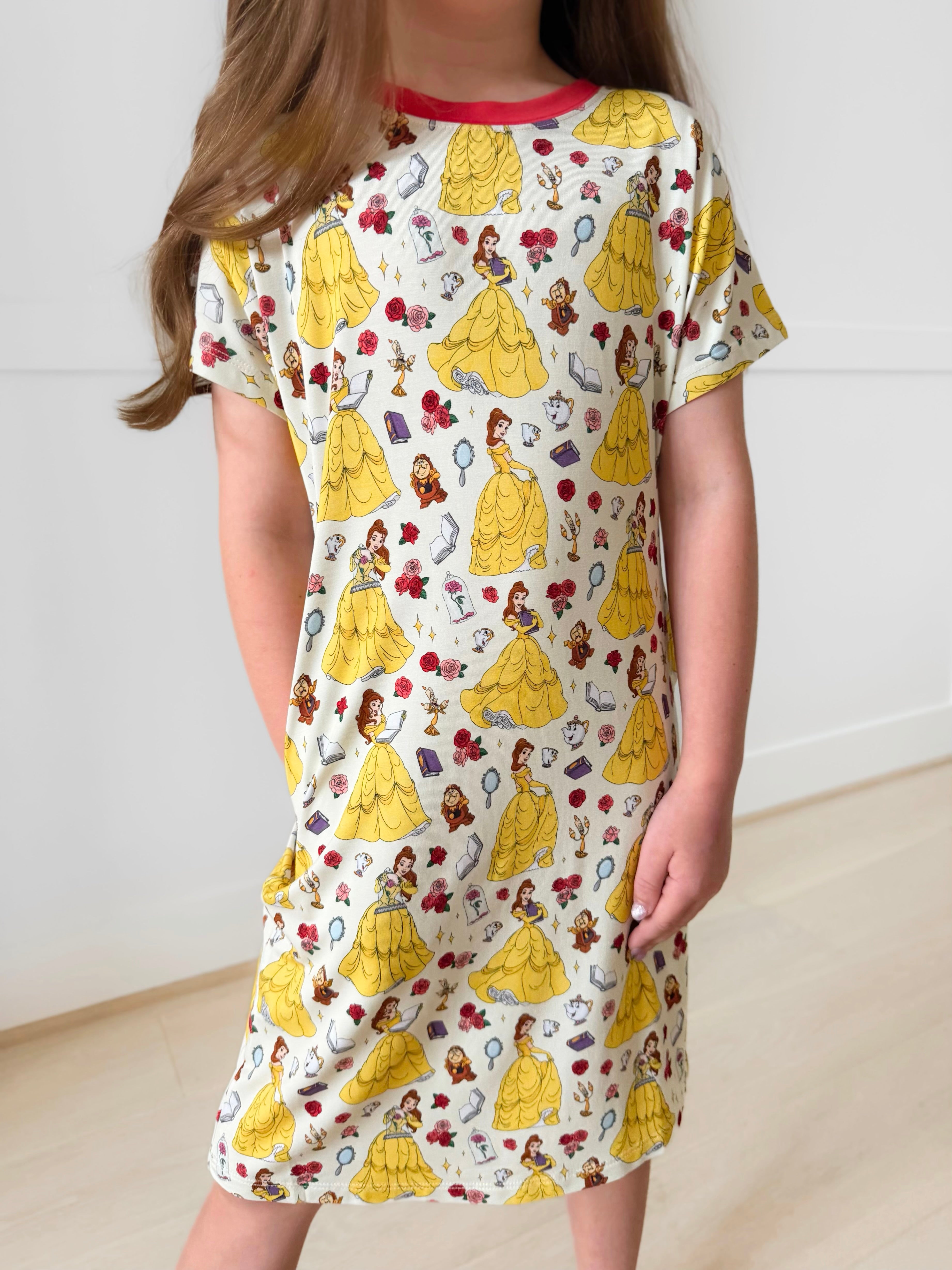 Bamboo BE OUR GUEST SHORT Sleeve Gown