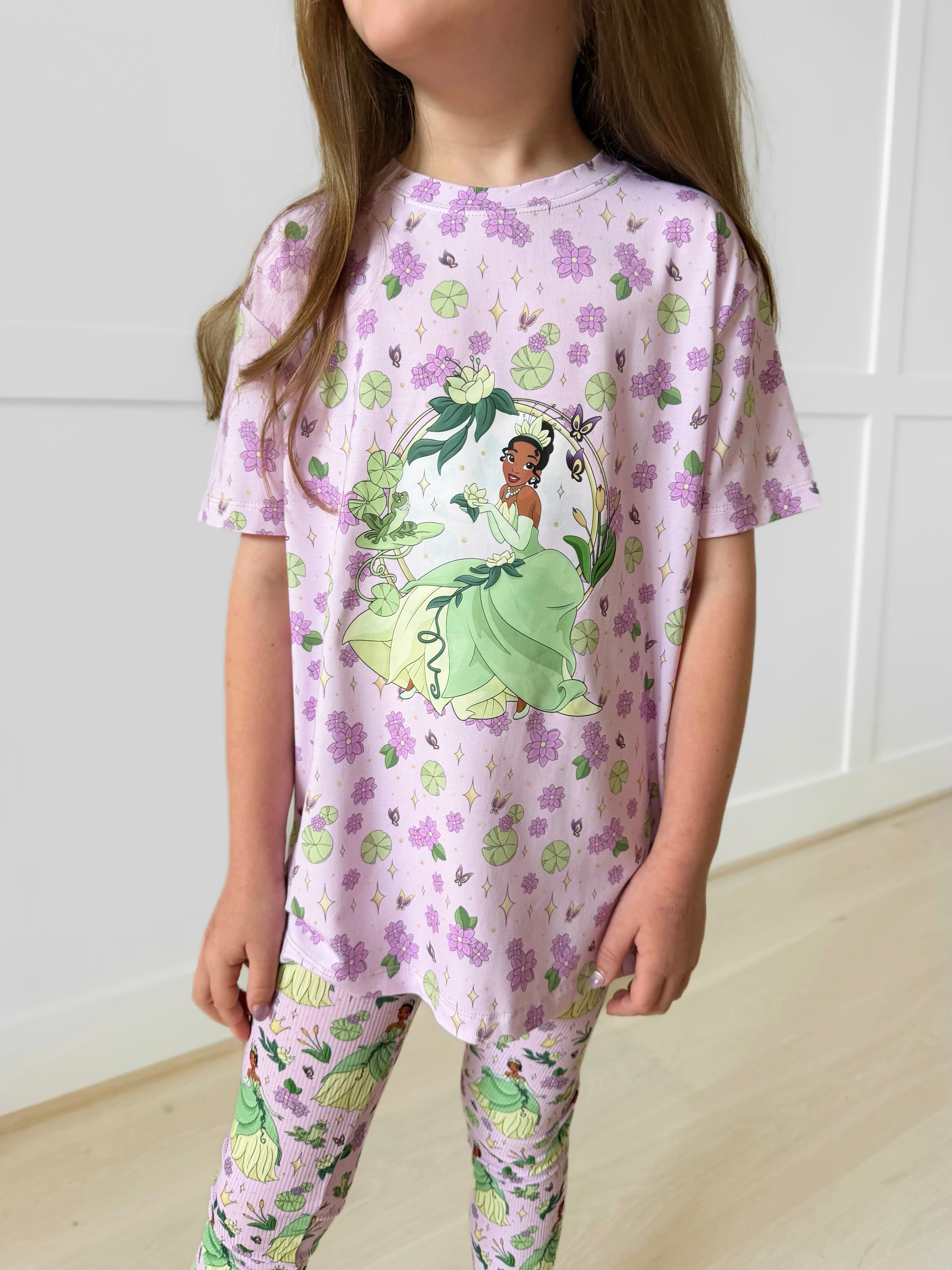 Bamboo BAYOU ROYALTY KIDS GRAPHIC FRONT & BACK TEE