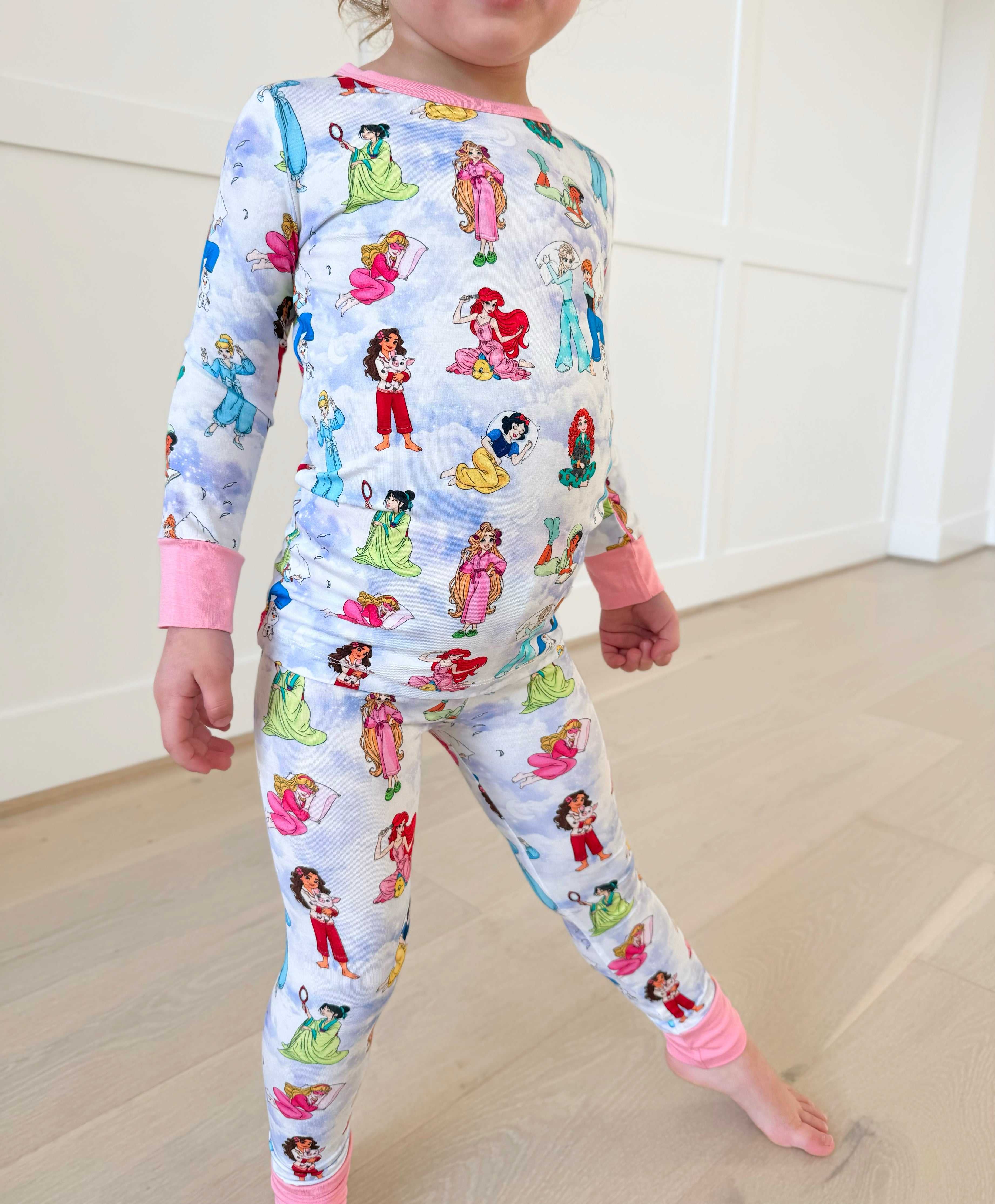 Bamboo A ROYAL NIGHT IN Two Piece Long Sleeve/Pant Set