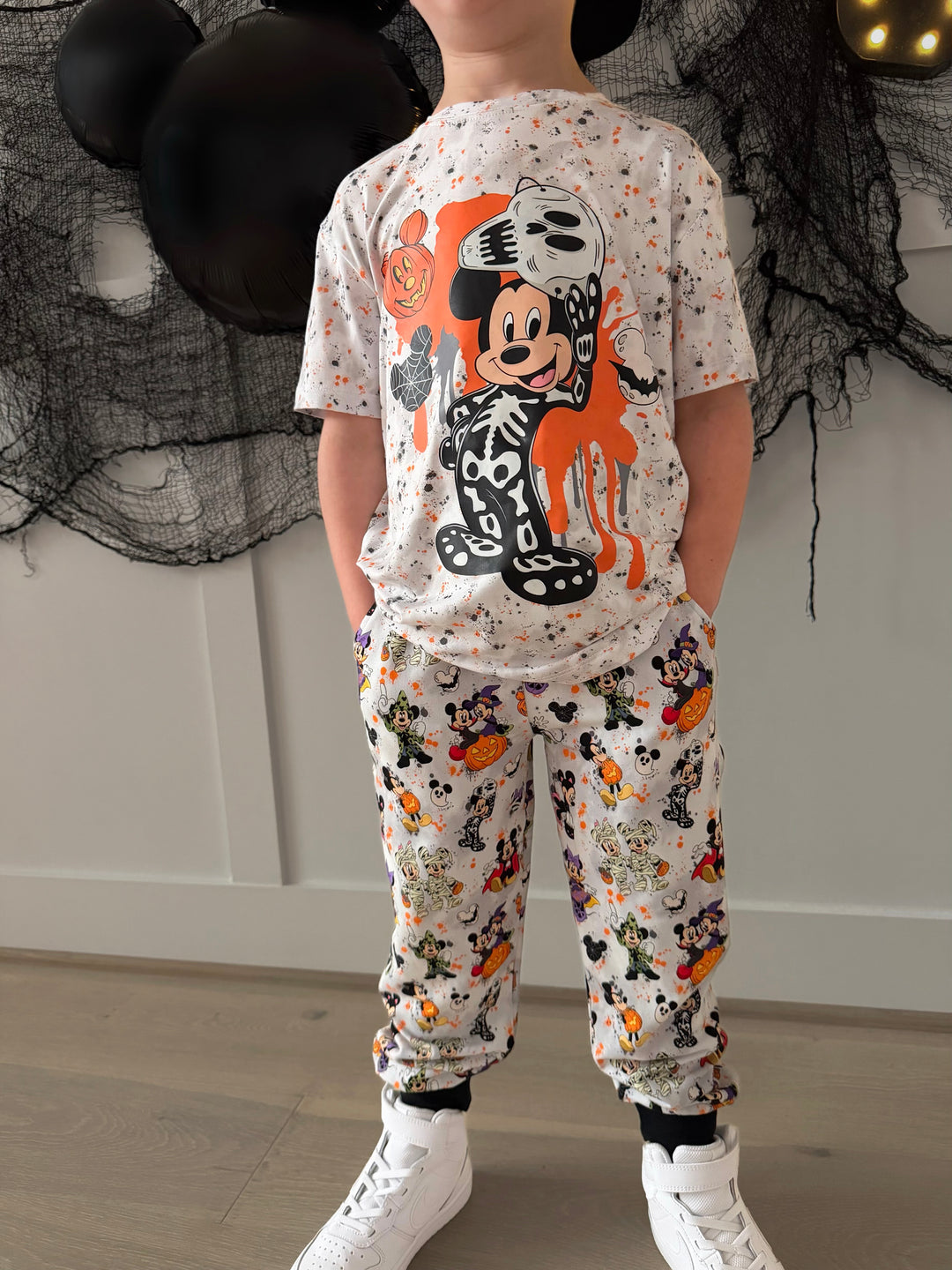 Bamboo MIDNIGHT ON MAIN KIDS GRAPHIC TEE (BOY- FRONT &amp; BACK)