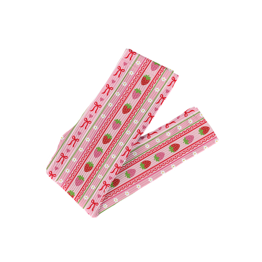 Bamboo BERRY BOW-TIFUL RIBBED LEGGINGS