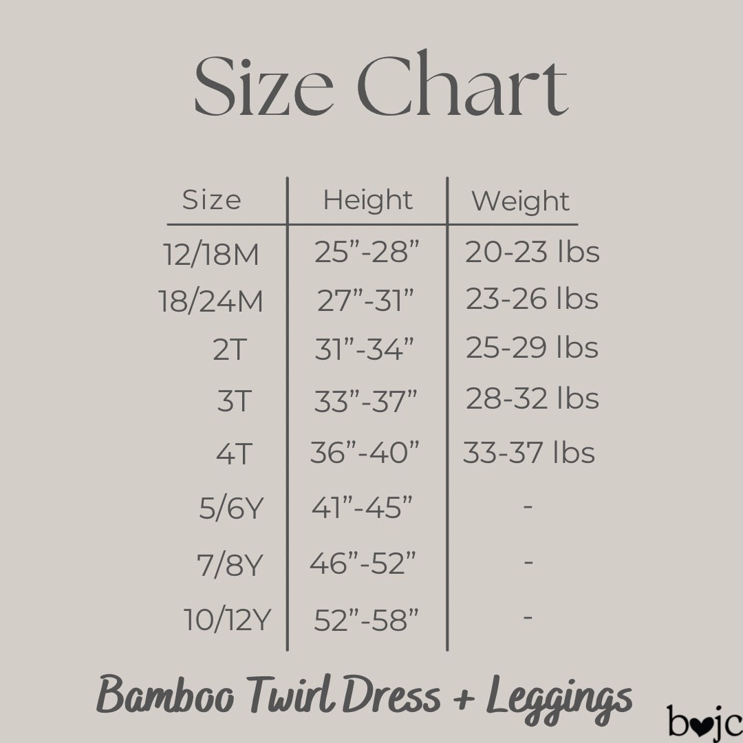 Bamboo Whobilation Long Sleeve Twirl Dress + Ribbed Leggings