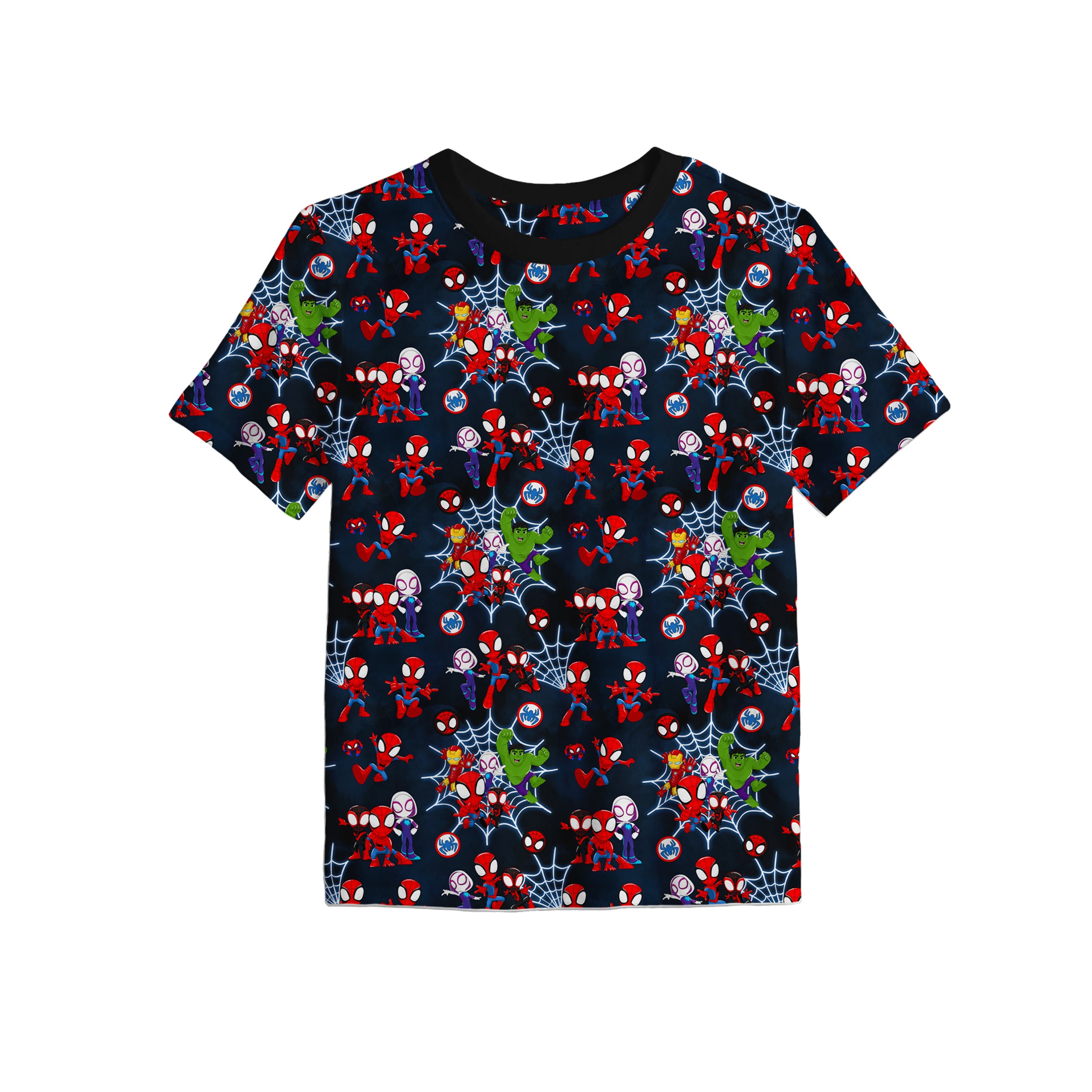 Bamboo SWINGING & SPINNING FULL PRINT KIDS TEE