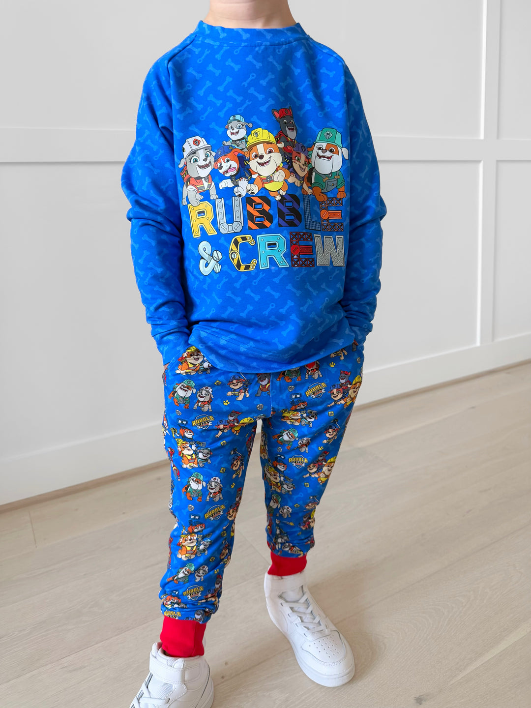 BAMBOO French Terry BOW WOW BUILD KIDS JOGGERS