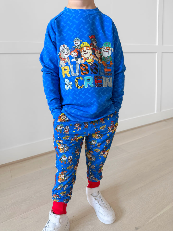 BAMBOO French Terry BOW WOW BUILD KIDS JOGGERS