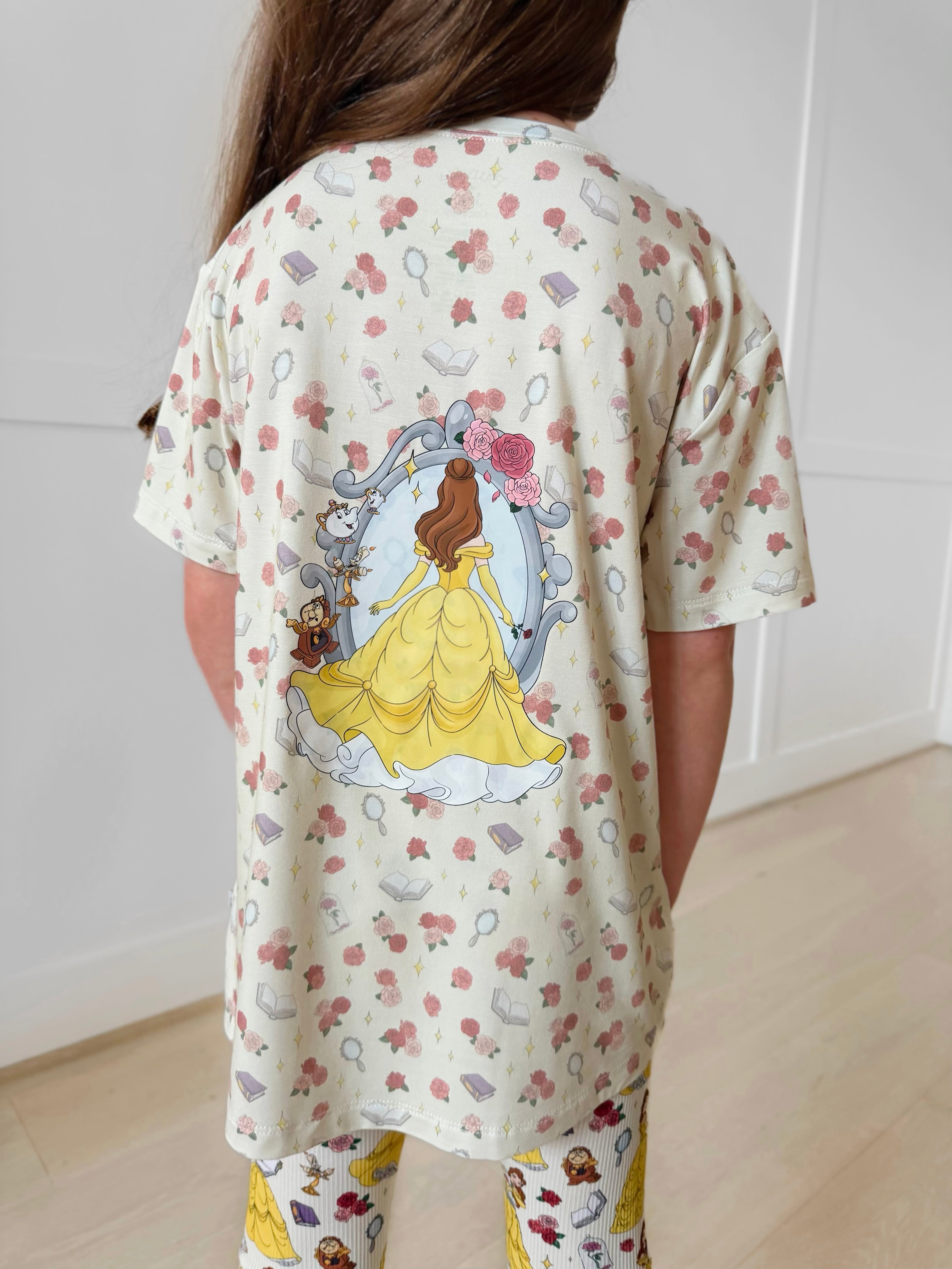 Bamboo BE OUR GUEST KIDS GRAPHIC FRONT & BACK TEE