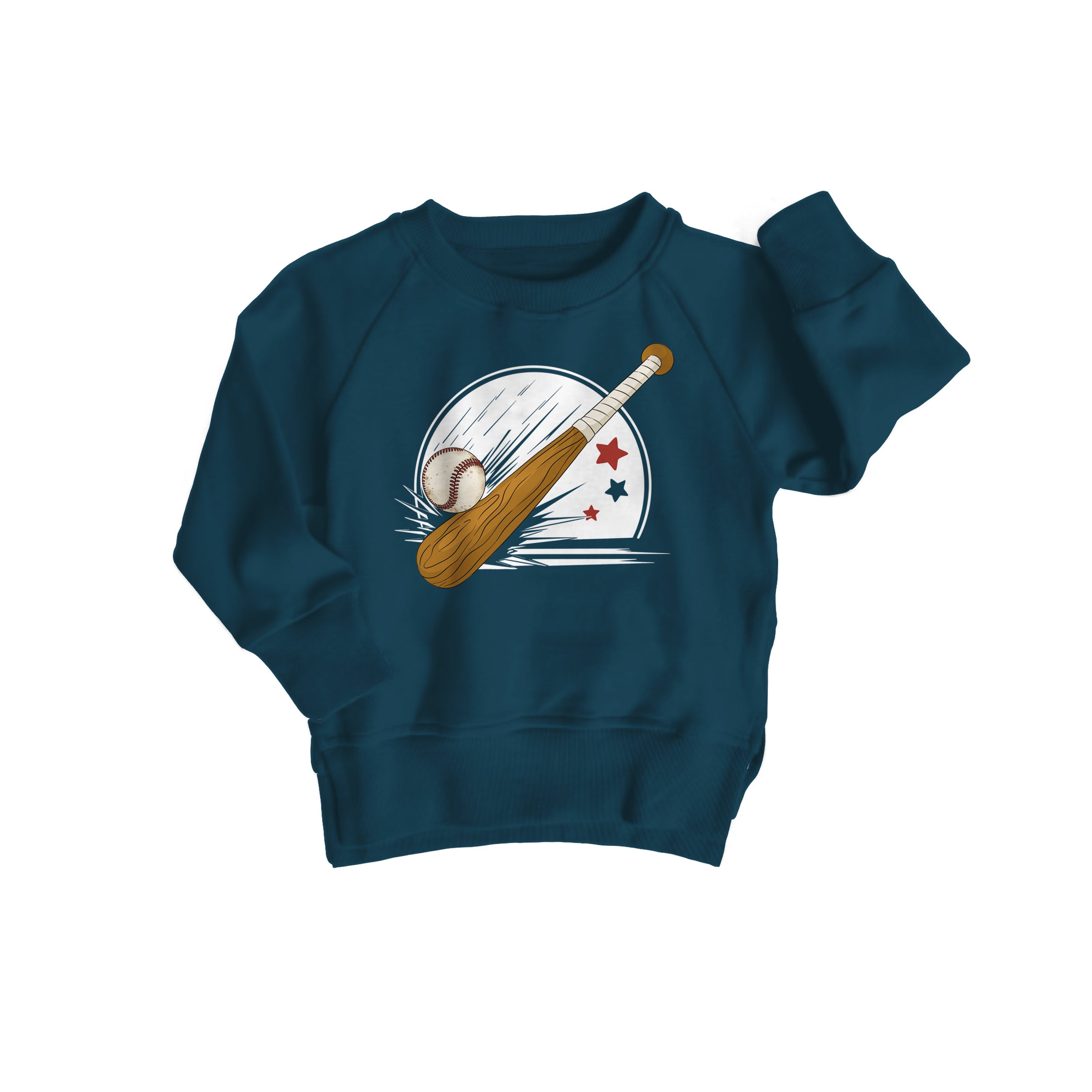 Bamboo BATTER UP 3.0 kids crewneck