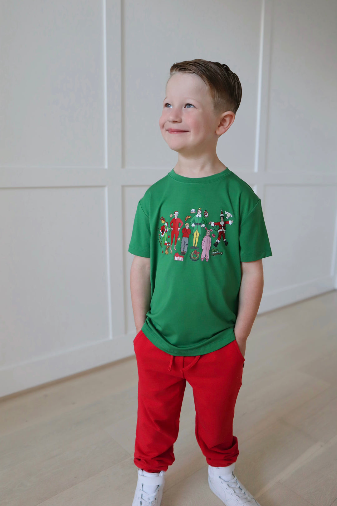 Bamboo HOLIDAY CLASSIC CHAOS KIDS GRAPHIC TEE (FRONT &amp; BACK)