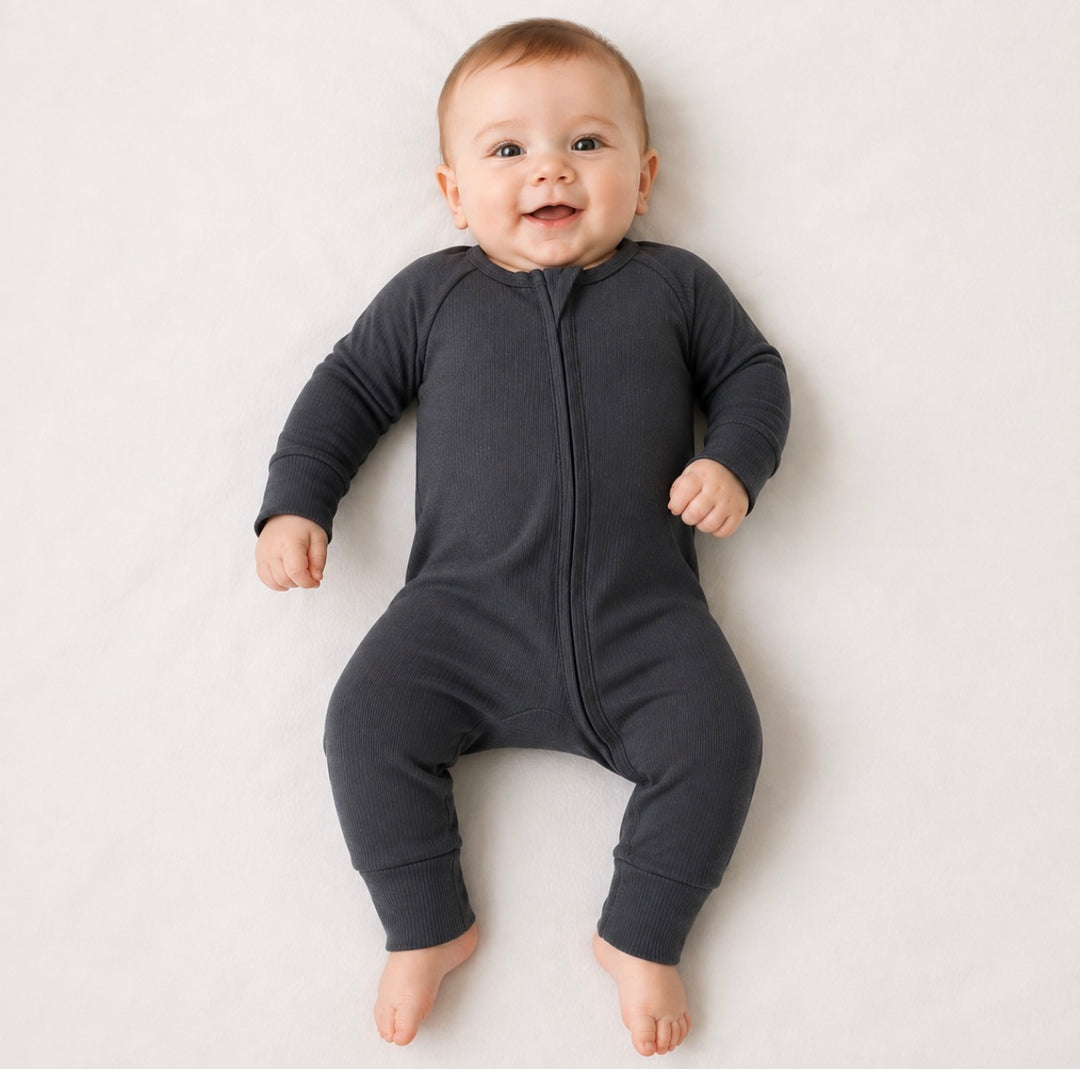 Bamboo RIBBED GRAPHITE Zippy