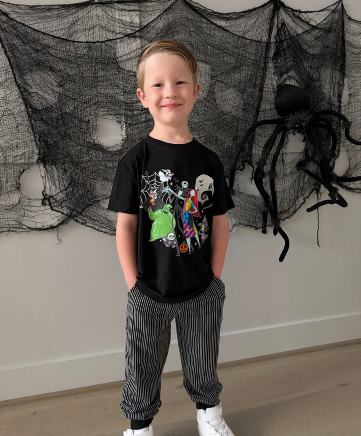 Bamboo CHAOS BEFORE CHRISTMAS KIDS GRAPHIC TEE