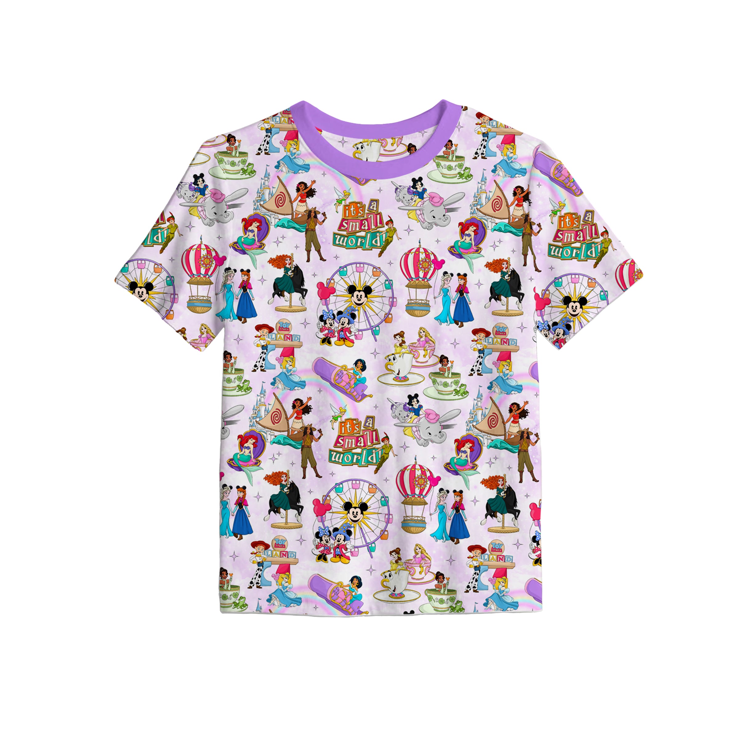Preorder Bamboo ENCHANTED ADVENTURES FULL PRINT KIDS TEE EST Ship Date DECEMBER 2025